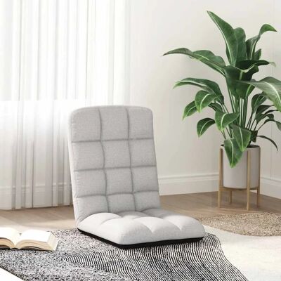 vidaXL Foldbar Gulvstol Skygrå - Gulvstol vidaXL Foldbar Gulvstol Skygrå - Gulvstol