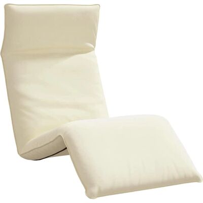 vidaXL Sonnenliege Creme - Faltbar, 175x54x8.5 cm, Oxford Stoff - Sonnenliege vidaXL Sonnenliege Creme - Faltbar, 175x54x8.5 cm, Oxford Stoff - Sonnenliege