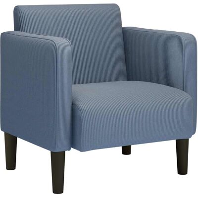 Vidaxl Sofasessel - Samtstoff Blau 54cm Vidaxl Sofasessel - Samtstoff Blau 54cm