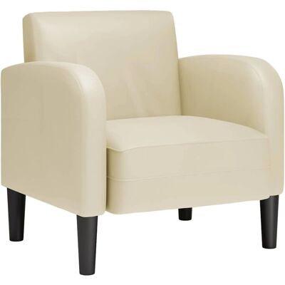 vidaXL Sessel mit Armlehnen - Langlebiges Kunstleder - 54cm vidaXL Sessel mit Armlehnen - Langlebiges Kunstleder - 54cm