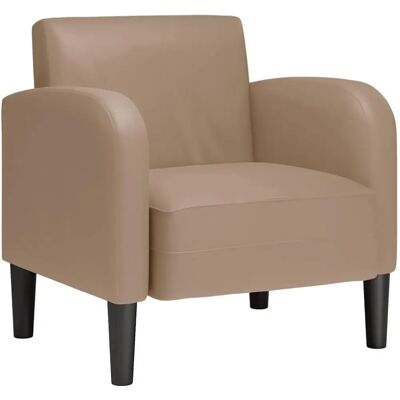 vidaXL Sessel mit Armlehnen Cappuccino - Möbel vidaXL Sessel mit Armlehnen Cappuccino - Möbel