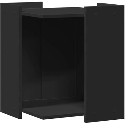 vidaXL Kattebakke Låge Sort 42x42x51 cm Finer - Katteindhegning vidaXL Kattebakke Låge Sort 42x42x51 cm Finer - Katteindhegning