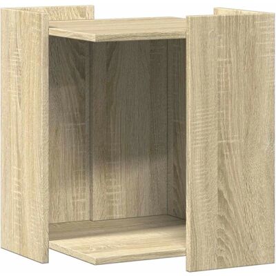 vidaXL kattebakke Sonoma eg 42x42x51 cm - Kattebakkeindhegning vidaXL kattebakke Sonoma eg 42x42x51 cm - Kattebakkeindhegning