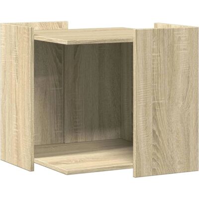 vidaXL Sonoma eg kattebakkehus - Kattehus og sidebord vidaXL Sonoma eg kattebakkehus - Kattehus og sidebord
