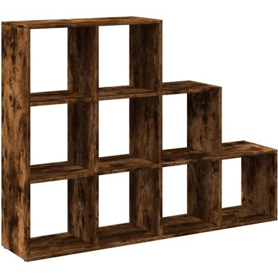 vidaXL Huoneen jakaja Kirjahylly Savunokka 137,5x29x103,5 cm - Huoneen jakaja vidaXL Huoneen jakaja Kirjahylly Savunokka 137,5x29x103,5 cm - Huoneen jakaja