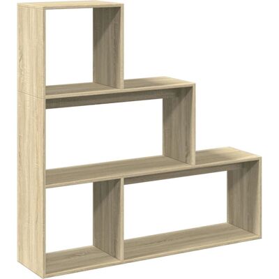 vidaXL 857987 Sonoma Eiche 4-stöckiges Bücherregal - Wohnzimmer vidaXL 857987 Sonoma Eiche 4-stöckiges Bücherregal - Wohnzimmer