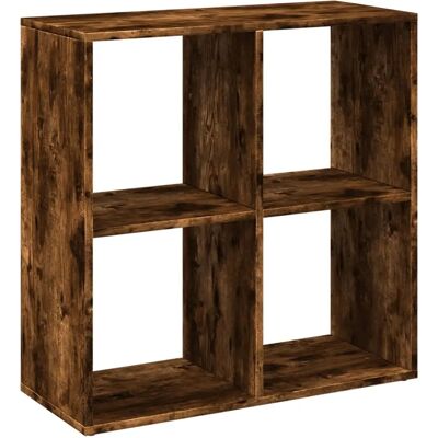 vidaXL 858016 Raumteiler-Bücherregal - Eiche geräuchert vidaXL 858016 Raumteiler-Bücherregal - Eiche geräuchert