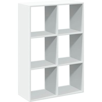 vidaXL 858021 Hvid Rumdeler Bogreol - Bogreol vidaXL 858021 Hvid Rumdeler Bogreol - Bogreol
