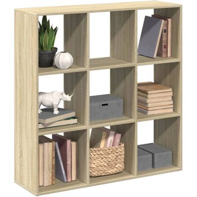 vidaXL Rumdeler - Bogreol Sonoma Eg 102x29x103,5 cm vidaXL Rumdeler - Bogreol Sonoma Eg 102x29x103,5 cm