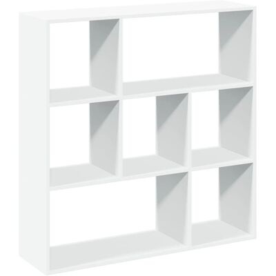 vidaXL Wit 102x29x103,5 cm Boekenkast - Woonkamermeubel vidaXL Wit 102x29x103,5 cm Boekenkast - Woonkamermeubel