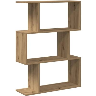 vidaXL Artisan Oak Room Divider Bookcase 6-Tier Shelf - Room Divider Bookcase vidaXL Artisan Oak Room Divider Bookcase 6-Tier Shelf - Room Divider Bookcase