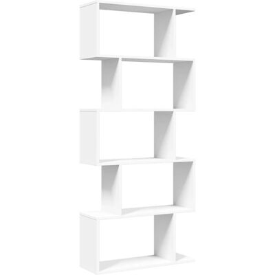 vidaXL Witte 6-laags Kamerverdelingsboekenkast - Boekenkast vidaXL Witte 6-laags Kamerverdelingsboekenkast - Boekenkast