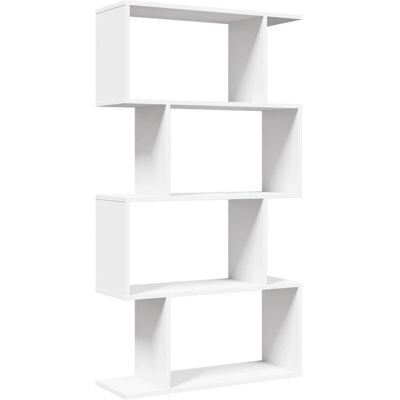 vidaXL Witte 6-laags kamerscherm boekenkast vidaXL Witte 6-laags kamerscherm boekenkast