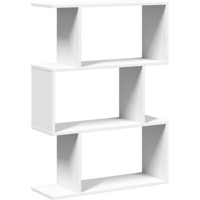 vidaXL Witte 70x24x97cm 6-laagse boekenkast - Boekenkast vidaXL Witte 70x24x97cm 6-laagse boekenkast - Boekenkast