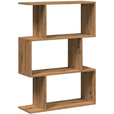 vidaXL Artisan Eiken 70x24x97cm Boekenkast - 3 Laags - Woonkamer vidaXL Artisan Eiken 70x24x97cm Boekenkast - 3 Laags - Woonkamer