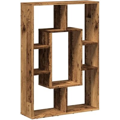 vidaXL Old Wood Bookcase - Storage Cabinet - 63x20x90 cm - Bookcase vidaXL Old Wood Bookcase - Storage Cabinet - 63x20x90 cm - Bookcase
