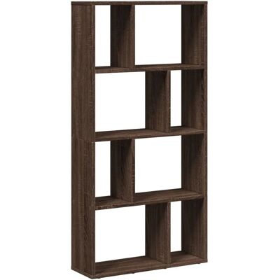 vidaXL Étagère en Chêne Marron - Rangement, Design Moderne - Publicité vidaXL Étagère en Chêne Marron - Rangement, Design Moderne - Publicité