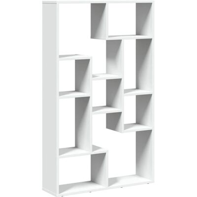 vidaXL Hvid 72x20x120 cm Bogreol - Stueindretning vidaXL Hvid 72x20x120 cm Bogreol - Stueindretning