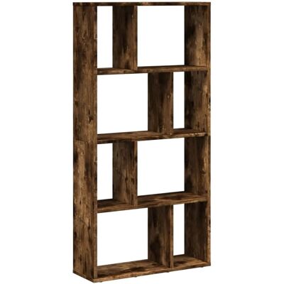 vidaXL Røget eg 72x20x120 cm Bogreol - Opbevaringsskab - Stue møbler vidaXL Røget eg 72x20x120 cm Bogreol - Opbevaringsskab - Stue møbler