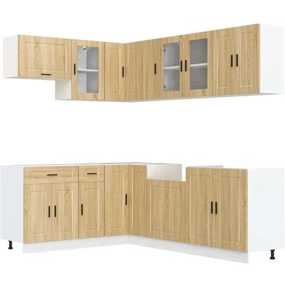 vidaXL 703162 Sonoma tammi keittiökaappisetti - Säilytys vidaXL 703162 Sonoma tammi keittiökaappisetti - Säilytys