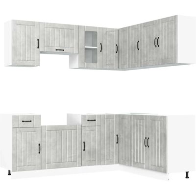 vidaXL Küchenschrank-Set Hochschrank mit Stauraum vidaXL Küchenschrank-Set Hochschrank mit Stauraum