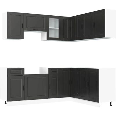 vidaXL 3314962 Armoire de rangement de cuisine noire - Mobilier de cuisine/salle à manger - Publicité vidaXL 3314962 Armoire de rangement de cuisine noire - Mobilier de cuisine/salle à manger - Publicité