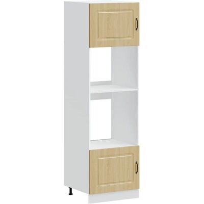 vidaXL Oven Cabinets - Sonoma Oak - 2 pcs vidaXL Oven Cabinets - Sonoma Oak - 2 pcs
