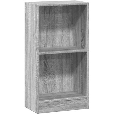 vidaXL 857770 Grijze Sonoma Boekenkast - Opbergrek vidaXL 857770 Grijze Sonoma Boekenkast - Opbergrek