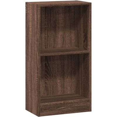 vidaXL Braune Eiche 40x24x76 cm Bücherregal - Stauraum & Präsentation vidaXL Braune Eiche 40x24x76 cm Bücherregal - Stauraum & Präsentation