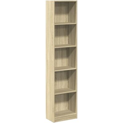 vidaXL Sonoma Eiche 40x24x176 cm Bücherregal - Aufbewahrung vidaXL Sonoma Eiche 40x24x176 cm Bücherregal - Aufbewahrung