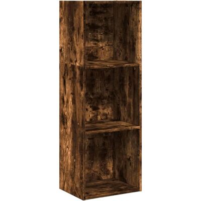 vidaXL Boekenkast Behandeld hout 40x30x114 cm Gerookte eikenkleurig vidaXL Boekenkast Behandeld hout 40x30x114 cm Gerookte eikenkleurig