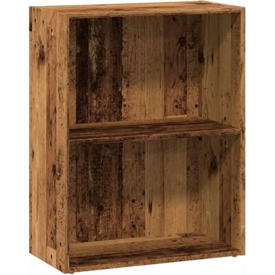 vidaXL Altholz Regal - Holzwerkstoff - 60x30x77 cm vidaXL Altholz Regal - Holzwerkstoff - 60x30x77 cm