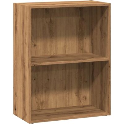 vidaXL Bookcase Artisian Oak - 60x30x77 cm - Engineered Wood vidaXL Bookcase Artisian Oak - 60x30x77 cm - Engineered Wood
