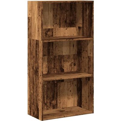 vidaXL Altholz Bücherregal - 60x30x114cm - Holzwerkstoff vidaXL Altholz Bücherregal - 60x30x114cm - Holzwerkstoff