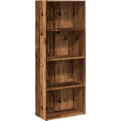 vidaXL Oude Hout Boekenkast 60x30x152 cm - Opbergmeubel vidaXL Oude Hout Boekenkast 60x30x152 cm - Opbergmeubel