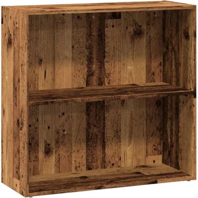 vidaXL Boekenkast Oud Hout 80x30x77 cm Engineeringhout - Opbergoplossing vidaXL Boekenkast Oud Hout 80x30x77 cm Engineeringhout - Opbergoplossing