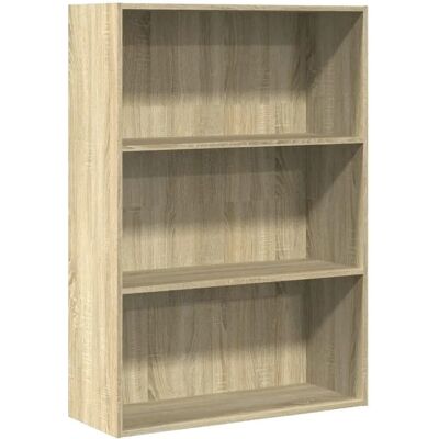 vidaXL Sonoma Eiche Bücherregal 80x30x114 cm Holzwerkstoff - Bücherregal, Sonoma Eiche, 80x30x114 cm, Holzwerkstoff vidaXL Sonoma Eiche Bücherregal 80x30x114 cm Holzwerkstoff - Bücherregal, Sonoma Eiche, 80x30x114 cm, Holzwerkstoff