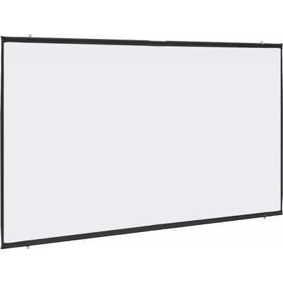 VidaXL 108-inch Projection Screen - Wall-Mount, 16:9 VidaXL 108-inch Projection Screen - Wall-Mount, 16:9