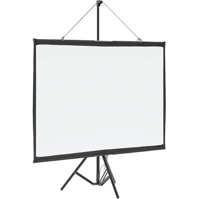 vidaXL 72'' Ekran projekcyjny z statywem - Kino domowe i prezentacje vidaXL 72'' Ekran projekcyjny z statywem - Kino domowe i prezentacje