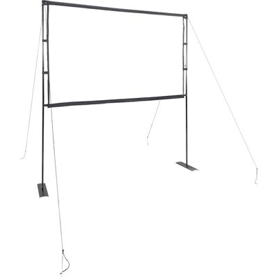 Ekran projekcyjny vidaXL z statywami - 90'' (16:9) Kinoteatr Ekran projekcyjny vidaXL z statywami - 90'' (16:9) Kinoteatr