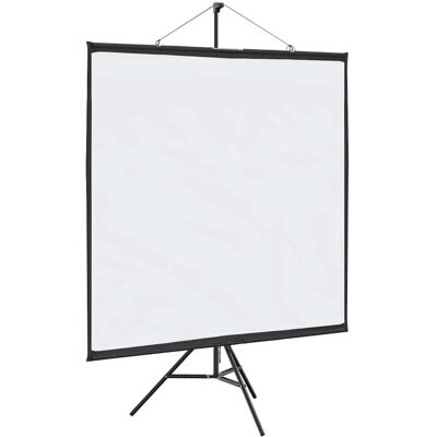 Ekran projekcyjny vidaXL 81'' z statywem - Kino domowe i prezentacje Ekran projekcyjny vidaXL 81'' z statywem - Kino domowe i prezentacje