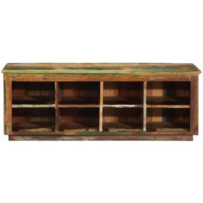 Vidaxl - Holz Schuhregal 110x35x40 cm Aus Alt Holz Vidaxl - Holz Schuhregal 110x35x40 cm Aus Alt Holz