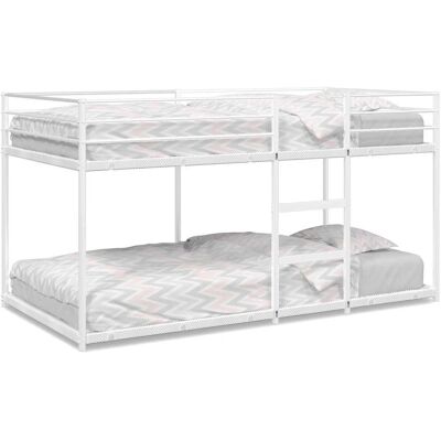 vidaXL 4019881 Stahl Etagenbett - Platzsparend, Sicher, Leichter Zugang vidaXL 4019881 Stahl Etagenbett - Platzsparend, Sicher, Leichter Zugang