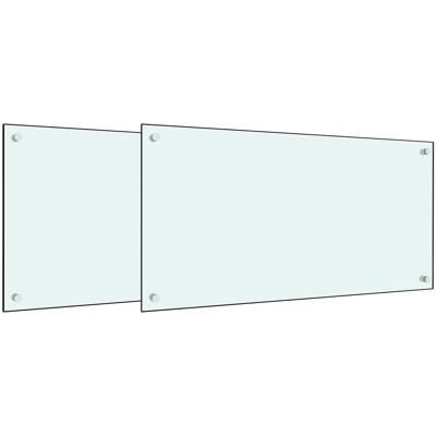 vidaXL Backsplash keuken - Gehard glas, 80x60cm vidaXL Backsplash keuken - Gehard glas, 80x60cm