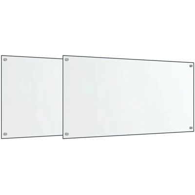 vidaXL 80 x 40 cm Transparent Küchenrückwand Wandfliese - Küchentyp vidaXL 80 x 40 cm Transparent Küchenrückwand Wandfliese - Küchentyp