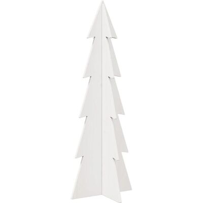 vidaXL Holz-Weihnachtsbaum 112 cm Massivholz Kiefer - Weihnachtsbaum vidaXL Holz-Weihnachtsbaum 112 cm Massivholz Kiefer - Weihnachtsbaum