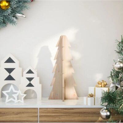 vidaXL Holz-Weihnachtsbaum 49 cm - Weihnachtsbaum vidaXL Holz-Weihnachtsbaum 49 cm - Weihnachtsbaum