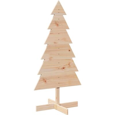 árbol de Navidad de madera 120 cm vidaXL - Navidad natural árbol de Navidad de madera 120 cm vidaXL - Navidad natural