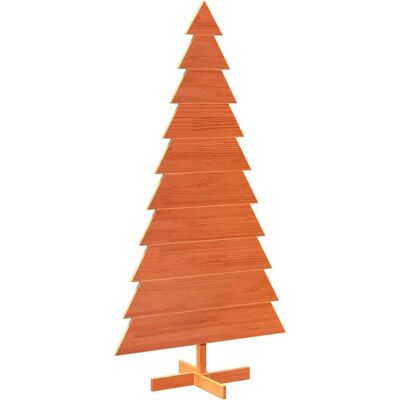 vidaXL Holz-Weihnachtsbaum 180 cm - Rustik Kiefer Dekoration vidaXL Holz-Weihnachtsbaum 180 cm - Rustik Kiefer Dekoration