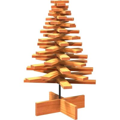 vidaXL Holz-Weihnachtsbaum - 80 cm, Rustikale Kiefer, Innenbereich vidaXL Holz-Weihnachtsbaum - 80 cm, Rustikale Kiefer, Innenbereich
